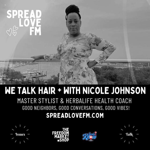 We Talk Hair with Florida based Master Stylist and Herbalife Health Coach Nicole Johnson - podcast episode cover