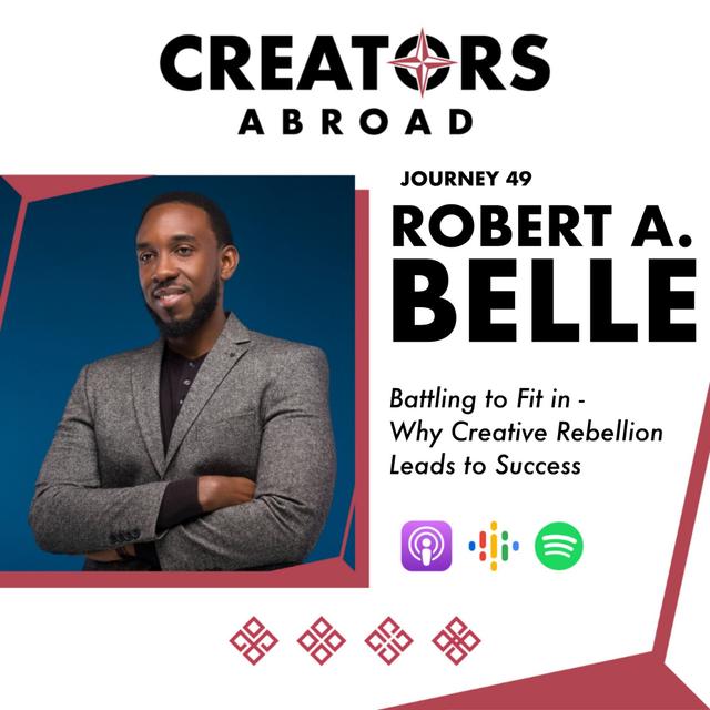 Battling to Fit in - Why Creative Rebellion leads to Success - podcast episode cover