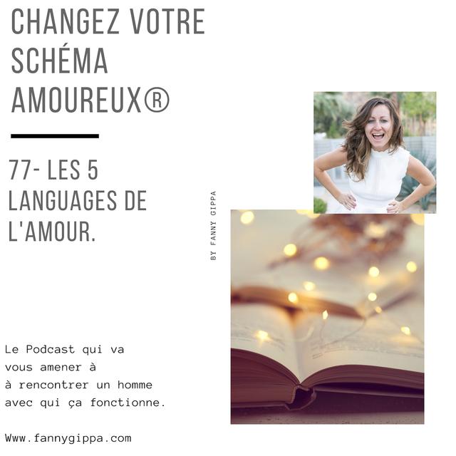 77 - Les 5 Languages De L'Amour - podcast episode cover