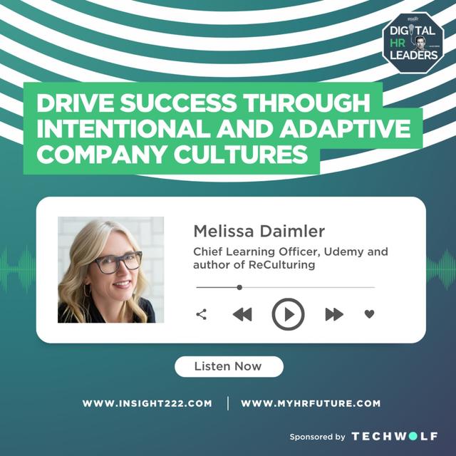 Drive Success through Intentional and Adaptive Company Cultures (an Interview with Melissa Daimler) - podcast episode cover