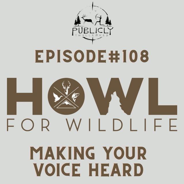 EPISODE#108-HOWL FOR WILDLIFE - podcast episode cover