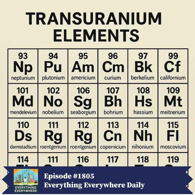 Transuranium Elements (Encore) - podcast episode cover