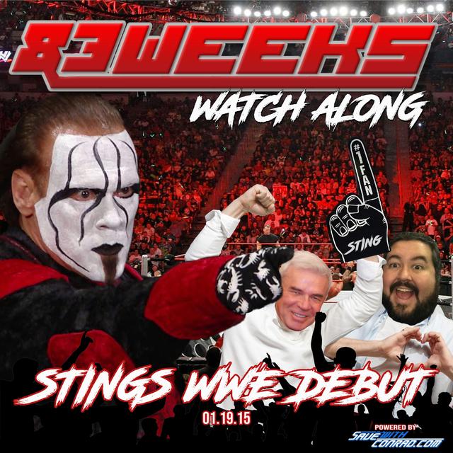 Episode 93: WWE RAW 1-19-15 (Sting's RAW Debut) - podcast episode cover