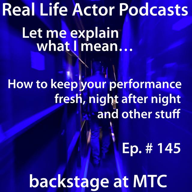 Episode 145: How to keep it fresh, night after night and other stuff - podcast episode cover