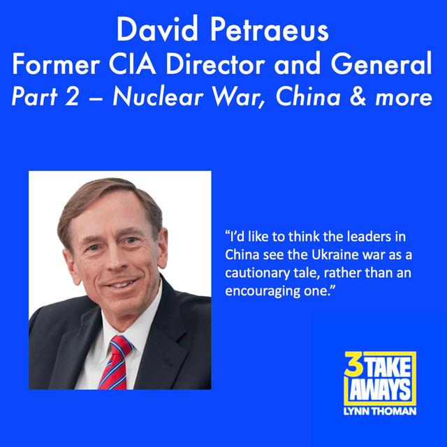 General David Petraeus Continues His Brilliant Analysis of the Ukraine War — Plus China, Cyber and Other Threats (#129) - podcast episode cover