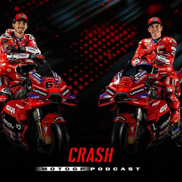 Marc Marquez in Factory Ducati Red! 🔴 MotoGP team launch reaction - podcast episode cover