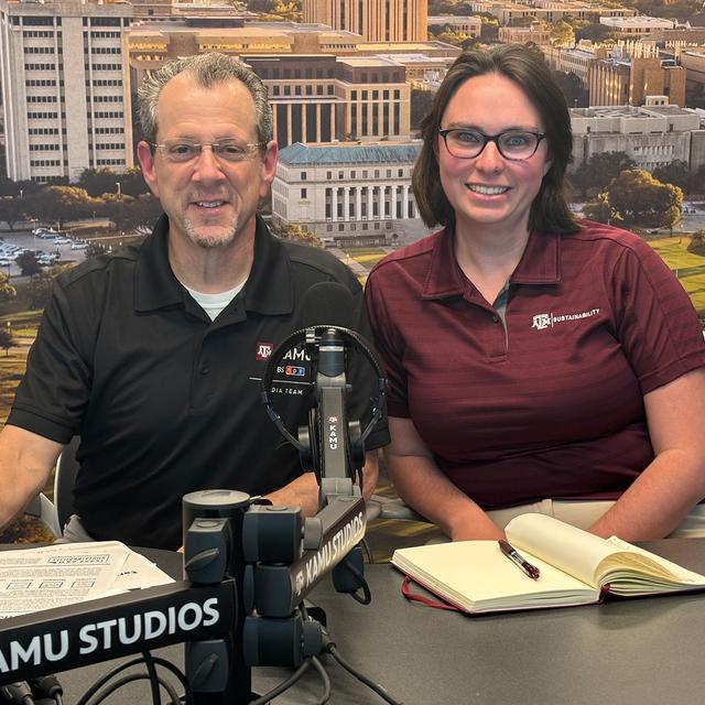 Danielle Laperriere, Sustainability Manager for Texas A&M University - podcast episode cover