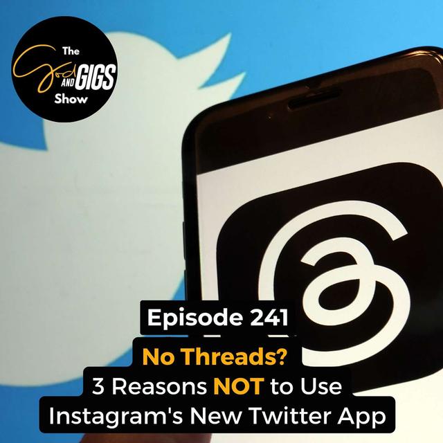 No Threads? 3 Reasons NOT to Use Instagram's New Twitter App - podcast episode cover