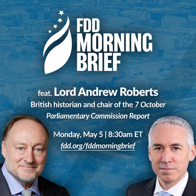 FDD Morning Brief | feat. Lord Andrew Roberts (May 5) - podcast episode cover