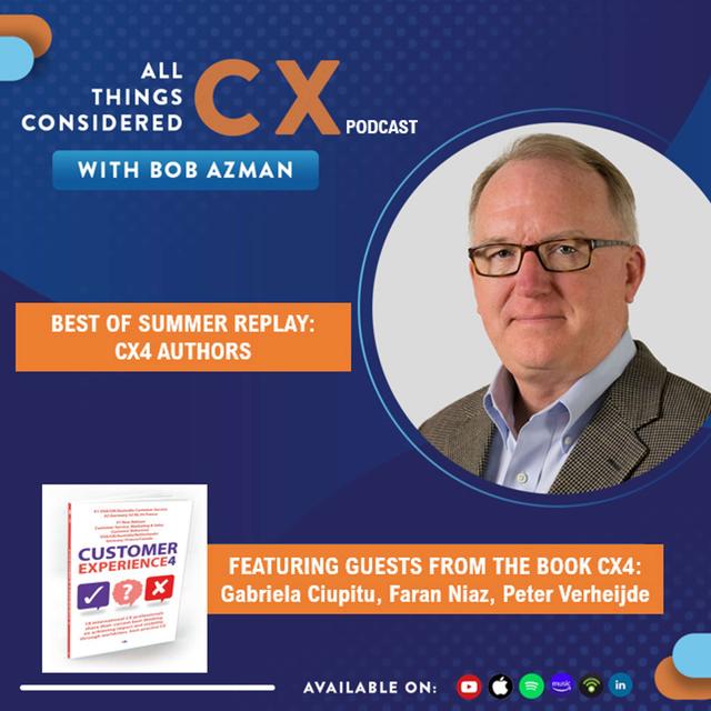 Best of Summer Replay:  Customer Experience 4 Author's Roundtable #2 - podcast episode cover