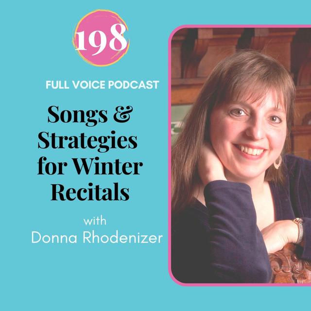 FVPC #198 Songs and Strategies for Winter Recitals with Donna Rhodenizer - podcast episode cover