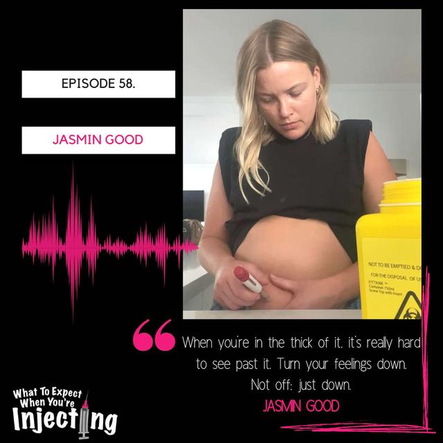 #58 Friendship through infertility with Jasmine Good - podcast episode cover