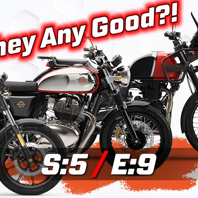 Royal Enfield: Are They Any Good?  | Live On Two Wheels S5:E9 - podcast episode cover