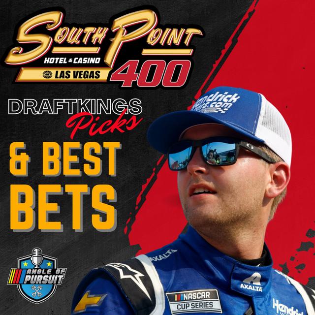 NASCAR DFS and Best Bets: South Point 400 DraftKings Picks - podcast episode cover