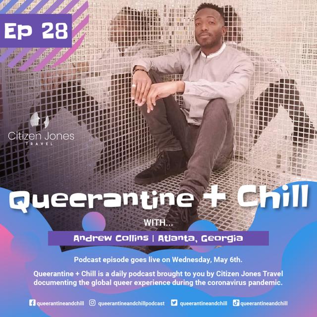 Flight attendant Andrew Collins in Atlanta, Georgia - podcast episode cover
