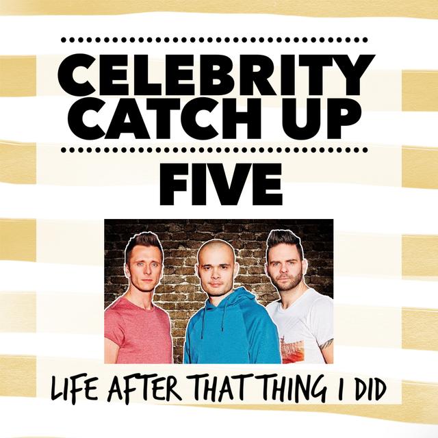 Sean, Scott and Ritchie from Five - aka The bad boys of '90s pop - podcast episode cover