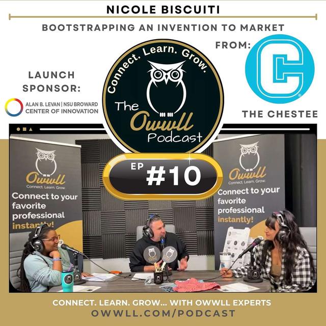 EP:10  Entrepreneur Inspiration - Bootstrapping a Business from Creative Solutions - podcast episode cover