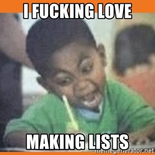 Making Lists - podcast episode cover