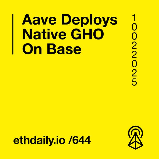 Aave Deploys GHO On Base - podcast episode cover