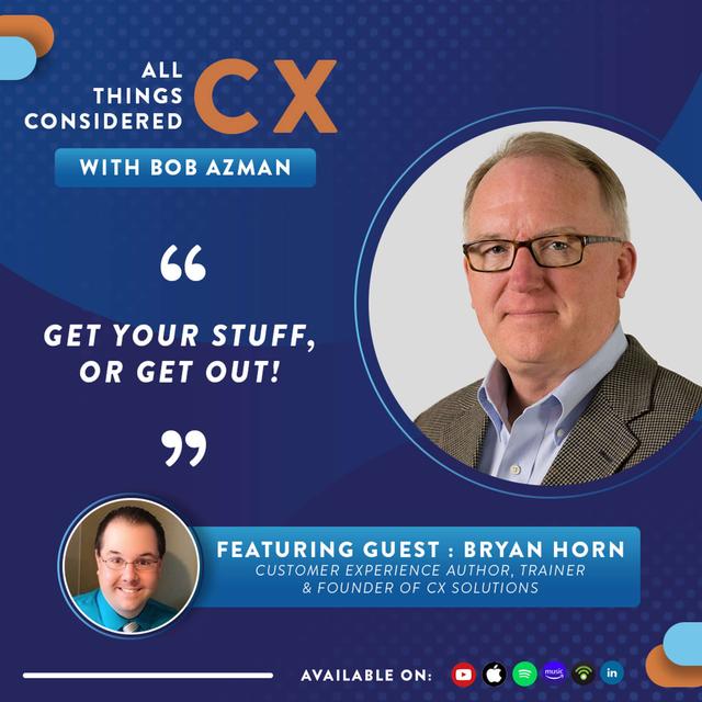 Bryan Horn, Get Your Stuff or Get Out - podcast episode cover