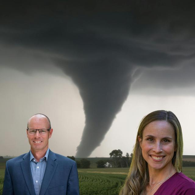 Tornado Researchers Dr. Jana Houser and Dr. Paul Markowski - podcast episode cover