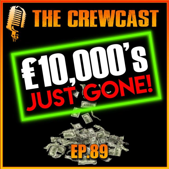 Finding How Easy It Is For The Internet To Lose ALL Your Money & a Three Legged Cat! (CREWCast Ep.89) - podcast episode cover