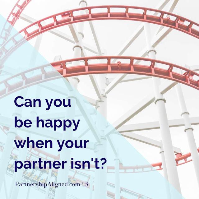 Ep 5 - Can You Be Happy When Your Partner Isn't? - podcast episode cover