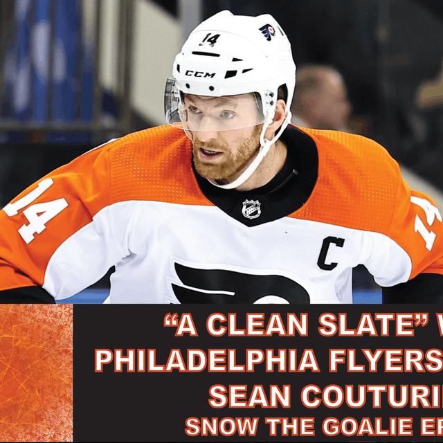 "A Clean Slate" with Philadelphia Flyers Captain Sean Couturier - Snow The Goalie Ep. 250 - podcast episode cover