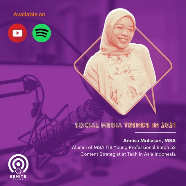 #SBMITB TALKS EPISODE 35: SOCIAL MEDIA TRENDS IN 2021 - podcast episode cover
