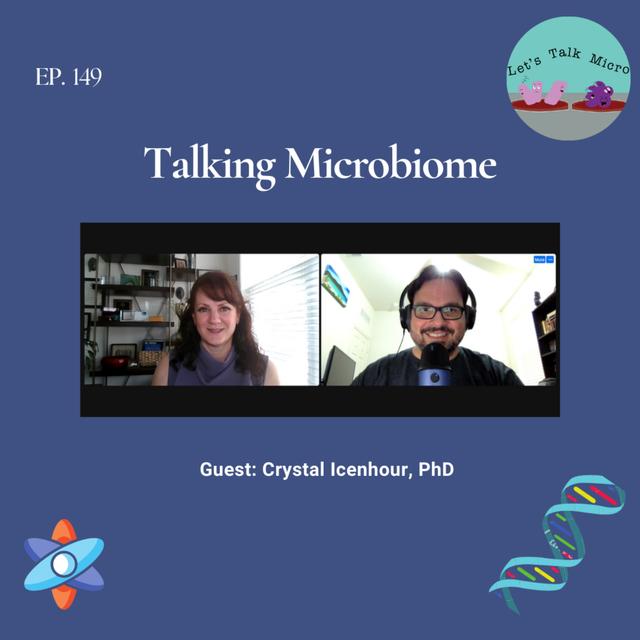 149: Talking Microbiome - podcast episode cover