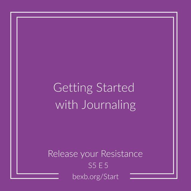 Getting Started with Journaling - podcast episode cover