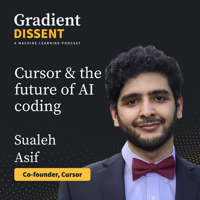 Inside Cursor: The future of AI coding with Co-founder Sualeh Asif - podcast episode cover
