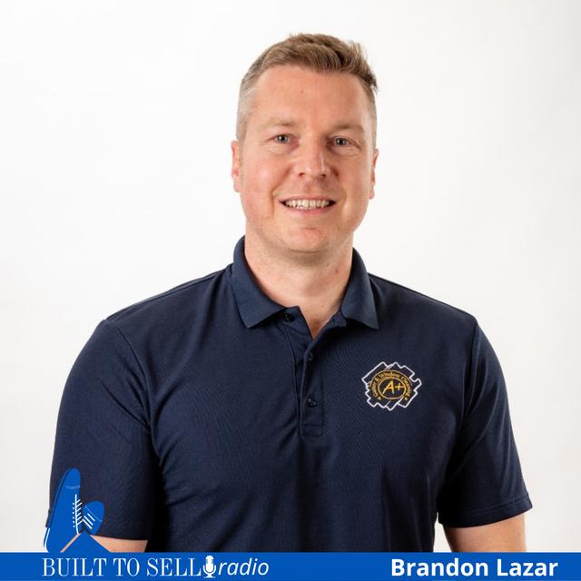 Ep 387 Selling a Service Business Without an Earn-Out with Brandon Lazar: Selling a service business without an earn-out; how squishy timelines kill deals, negotiating with sophisticated acquirers vs. first-time buyers, alternative ways to find the money - podcast episode cover