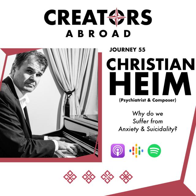 Why do we have High Levels of Anxiety and Suicidality? With Dr Christian Heim - podcast episode cover