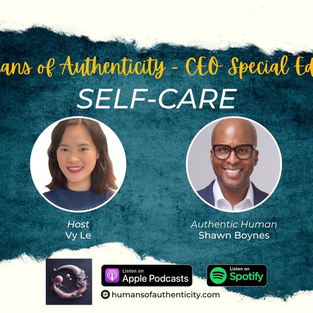 12. Self-care with Shawn Boynes - podcast episode cover