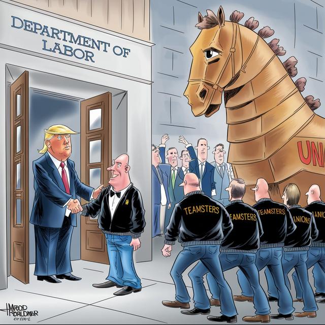 Labor Relations Radio, E155—Is Trump's Pick For Department of Labor '4D Chess' or Just A Terrible Pick? With RedState.com's Jen Van Laar  - podcast episode cover