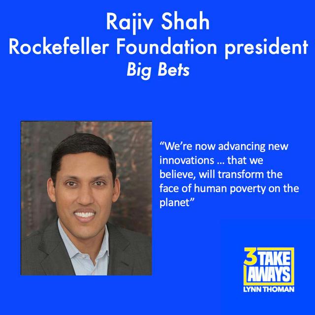 President of Rockefeller Foundation and Former Head of USAID Raj Shah on Big Bets and Transforming The Face of Human Poverty On The Planet (#165) - podcast episode cover