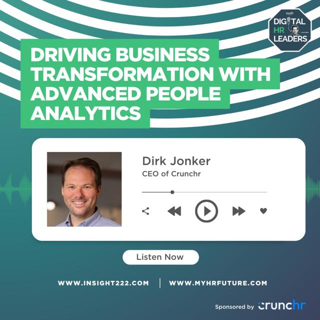 Driving Business Transformation with Advanced People Analytics (an Interview with Dirk Jonker) - podcast episode cover
