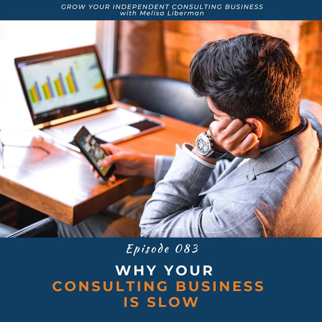 EP. 083 Why Your Consulting Business Is Slow - podcast episode cover