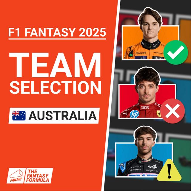 F1 Fantasy: Best Lineups for the Australian GP 2025 | The Fantasy Formula - podcast episode cover