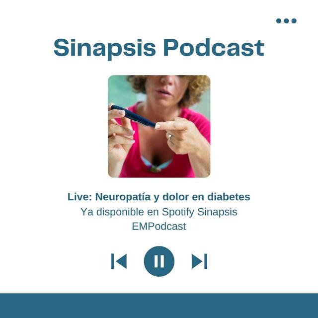 Live: Neuropatía y dolor en diabetes - podcast episode cover