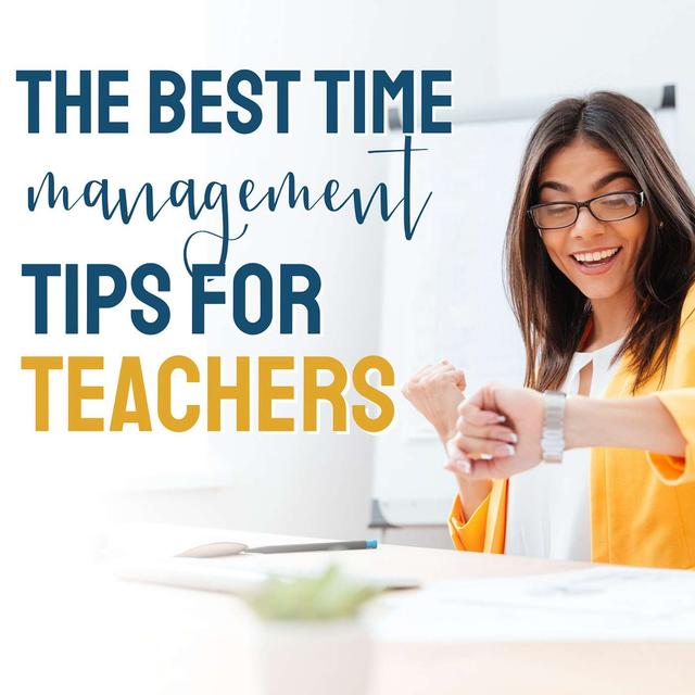 The Best Time Management Tips for Teachers - podcast episode cover