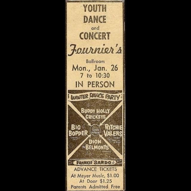 WINTER DANCE PARTY: JANUARY 26, 1959 - podcast episode cover