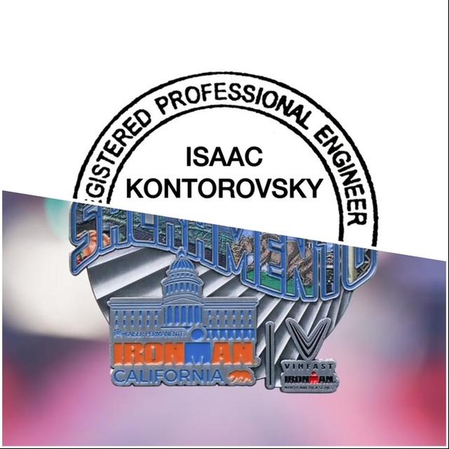 Episode 172: Isaac Kontorovsky, on the surprising parallels between civil engineering and IRONMAN racing - podcast episode cover
