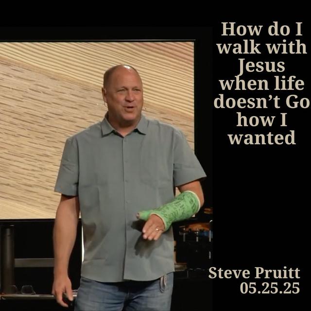 How do I walk with Jesus when life doesn’t Go how I wanted - podcast episode cover