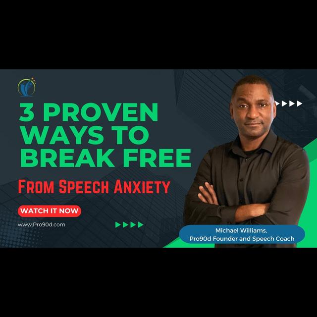 3 Proven Ways to Break Free From Speech Anxiety | How to Stop Stuttering and Speak Smoothly - podcast episode cover