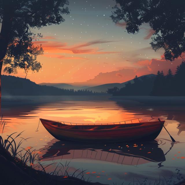 Boat on a Lake | A Lazy Afternoon Fishing - podcast episode cover