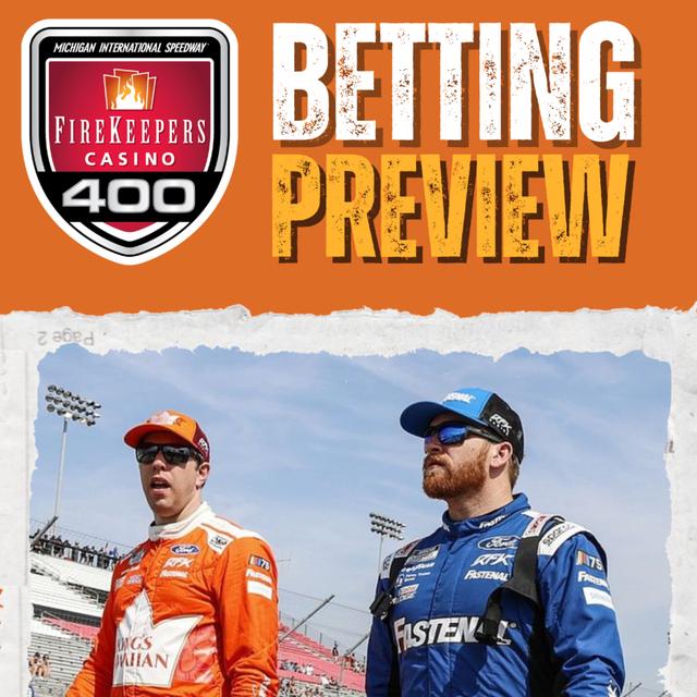Best Bets for the Firekeepers Casino 400 At Michigan: Nascar Betting Top Picks! - podcast episode cover