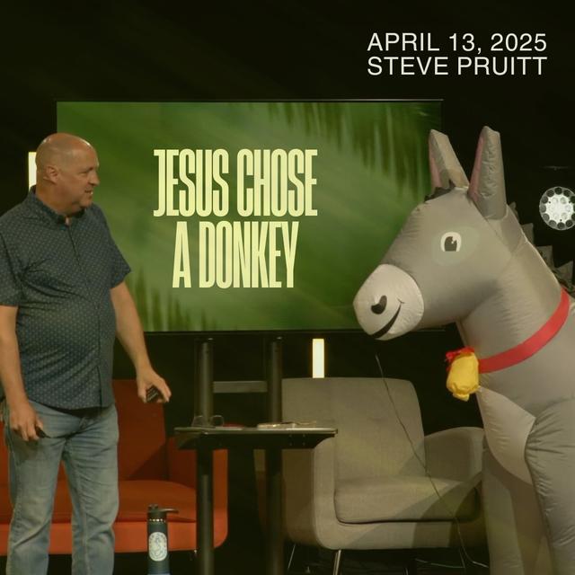 Jesus Chose a Donkey - podcast episode cover