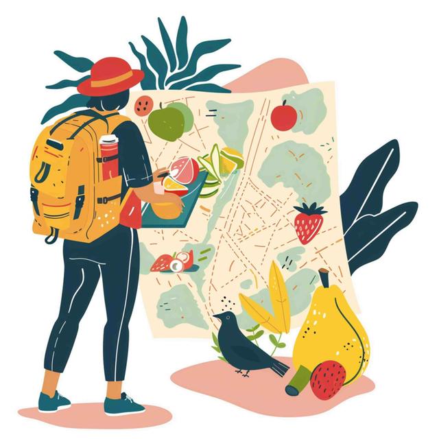 2560: Eating Healthy when Traveling or On the Go by Vicki Cook and Amy Blacklock of Women Who Money - podcast episode cover